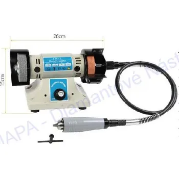 elektrický šroubovák Stolní mini bruska vysokootáčková s bowdenem 400W TM