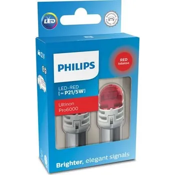 Autodoplněk Philips 11499RU60X2 Žárovka LED 12V P21W/5W BAY15d
