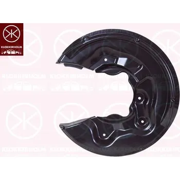 Brzdový kotouč Ochranný plech proti rozstřikování, brzdový kotouč KLOKKERHOLM 9547873