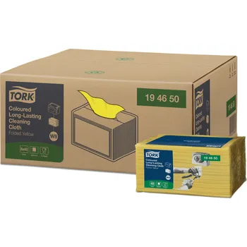 TORK 194650 – barevný program – netkaná textilie W8, žlutá, 8 x 40 ks - Karton