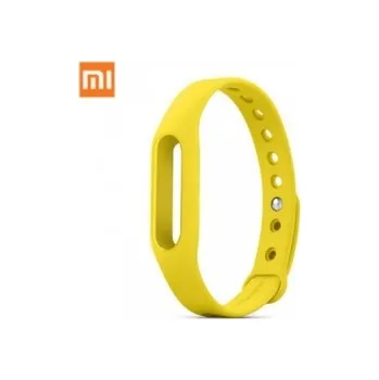 Příslušenství k chytrým hodinkám Xiaomi MiBand originální náramek barva žlutá