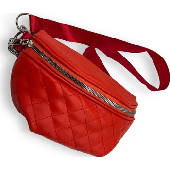 Fashion Dámská červená ledvinka Barva: Červená