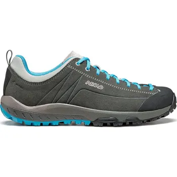 Dámská treková obuv Boty Asolo Space GV W graphite/cyan blue