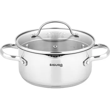 Hrnec Siguro Hrnec Pure Delight s chytrou poklicí, 18 cm