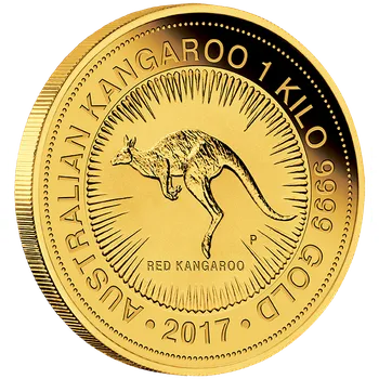 Zlatá mince 1000g KANGAROO Austrálie různé ročníky
