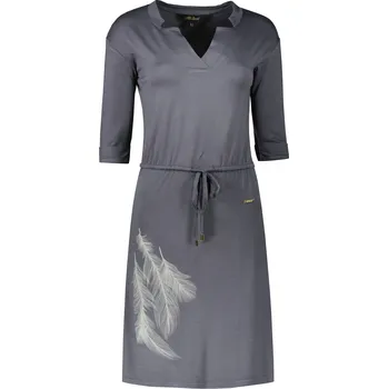 Dámské šaty Dámské šaty ALTISPORT ALW112/ANIKA TMAVĚ ŠEDÁ S