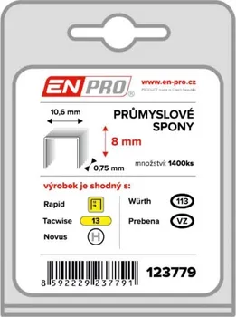 Průmyslová sponka Enpro Profi spony 581 1400 ks