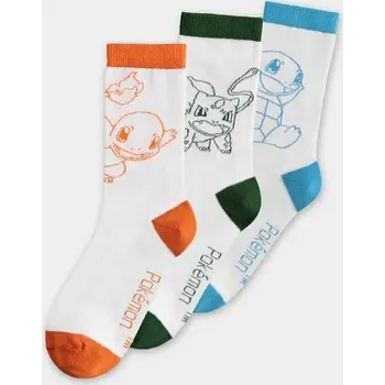 Pánské ponožky Difuzed Pokémon - Crew Socks (3 Pack) - 43/46