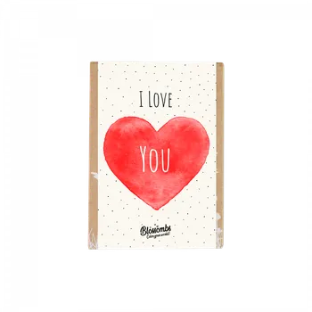 Semeno Blossombs Semínkové bomby - Dárková sada mini "Miluji tě" (4 ks) - darujte květinu jinak