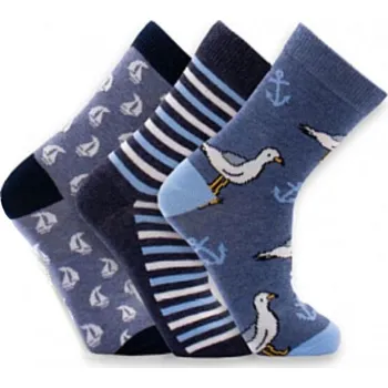 Sailor - malý námořník Barva: tmavě modrá, Velikost: 27-30, Počet párů v sadě: 3
