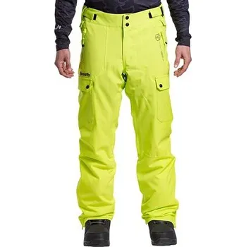 Snowboardové kalhoty Meatfly pánské SNB & SKI kalhoty Gary Acid Lime | Zelená | Velikost L