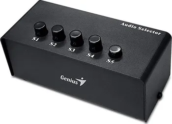 Genius Stereo Switching Box přepínač pro až 5 výstupů