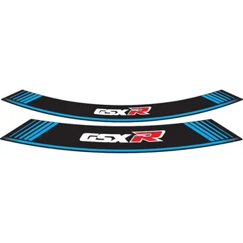 Puig Linka na ráfek PUIG GSXR 5525A modrá linky na ráfek - sada 8ks