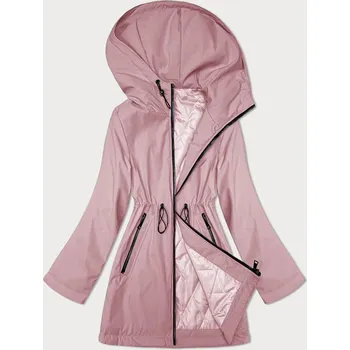 Tenká růžová bunda s kapucí S'West (B8236-81) odstíny růžové XL (42)
