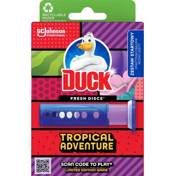 WC čistič Duck Fresh Discs Tropical Adventure WC čistič 36 ml