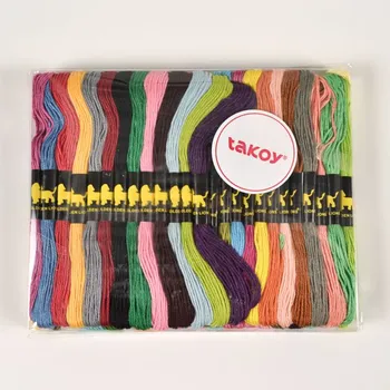 Vyšívací příze sada 50 ks