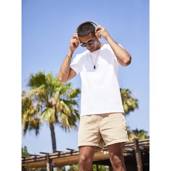 Pánská móda White Men's T-shirt Heavy Fruit of the Loom Fruit of the Loom bílá 2466944