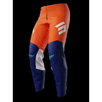 Moto kalhoty Shot dětské kalhoty Iron (oranžové) 4/5