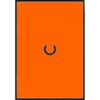 Samolepící etiketa Etikety do kleští Motex 16x23mm oranžové