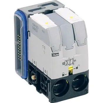 Ventil Pneumatický ventil dvojčinný, 4/2, velikost 2, elektricky/pružina, 24VDC Parker P2M2V4EE2CV