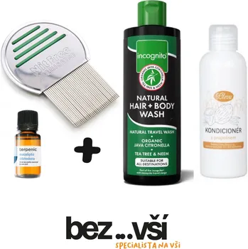 hřeben bez...vší Kouzelný všiváček - hřeben na vši a hnidy Nit Free Terminator Varianta: maxi balíček proti vším