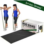 MSD BAND MSD-BAND Cvičební pás Latex Free, 5.5m speciálně tuhý, černý (krabička)