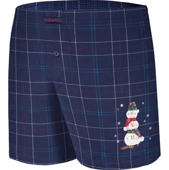 Trenýrky Pánské trenýrky 015/16 Snowman 5 - CORNETTE tmavě modrá XXL