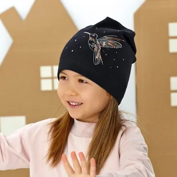 AJS 48-099 dívčí čepice směs barev 52-54 cm