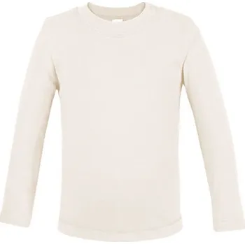 Link Kids Wear Noah 02 Dětské tričko s dlouhým rukávem X13420 Natural 62-68