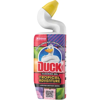 WC čistič Duck Tropical Adventure WC čistič gel 750 ml
