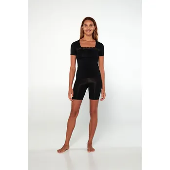 Dámská móda Vamp - Tričko s krátkými rukávy 20820 - Vamp black m