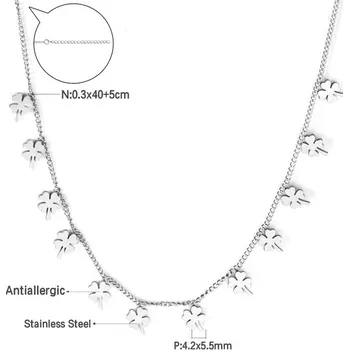 Náhrdelník Stylový náhrdelník ve stříbrné barvě - 467S