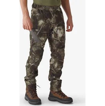 lovecké kalhoty SOLOGNAC Lovecké kalhoty nehlučné prodyšné 900 Treemetic 2XL