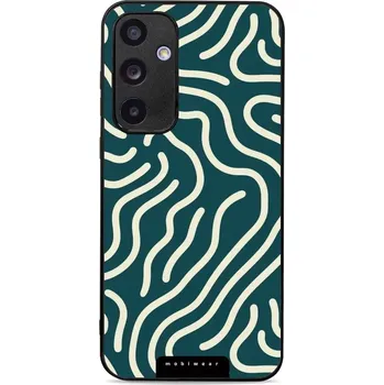 Pouzdro na mobilní telefon Lesklý kryt Mobiwear Glossy - Samsung Galaxy A15 / A15 5G - GA61G Béžové linky (Prémiové lesklé pouzdro, obal, kryt Mobiwear Glossy na mobil Samsung Galaxy A15 / A15 5G - GA61G Béžové linky, materiál Plast + TPU silikon - krytí po všech stranách,)