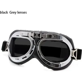 Pilot brýle | ochranné brýle - černo-šedá