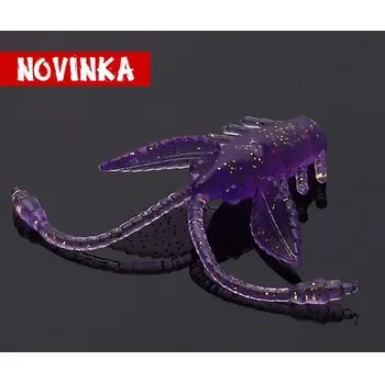 Umělá nástraha Libra Lures PRO NYMPH 18 Purple with Glitter 020 (Krill)