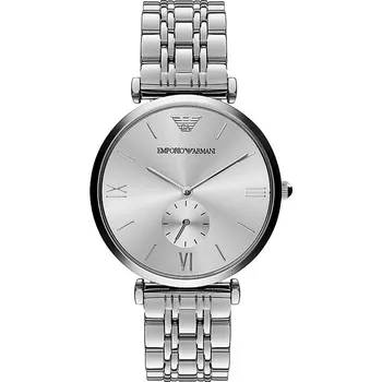Hodinky Hodinky Emporio Armani stříbrná barva AR1819 SLV, vel. ONE SIZE