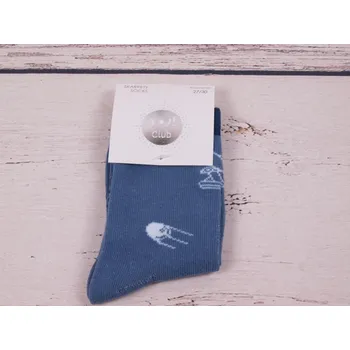 Ponožky YO SK0006C modré velikosti ponožek: 18-20 ( EUR vel. 27-30)