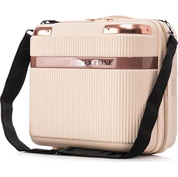 Cestovní taška SEMI LINE Kosmetická taška T5669 Ecru