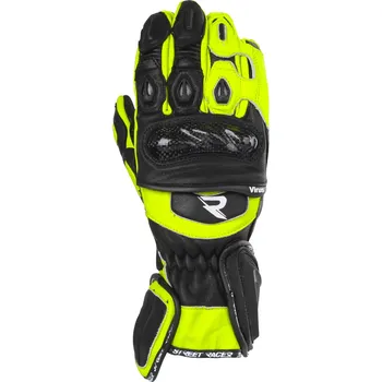 Moto rukavice Rukavice na motorku Street Racer Virus 2 černo-fluo žluté M
