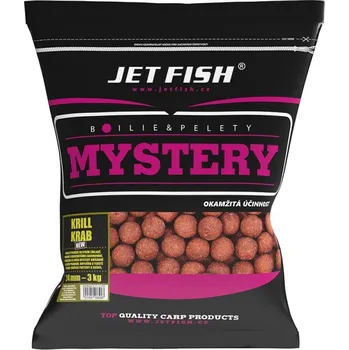 Boilies JetFish JET FISH Mystery boilie 3kg - 24mm : KRILL / KRAB NEW