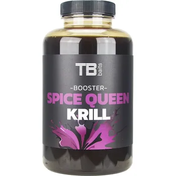 Návnadové aroma TB Baits Booster Spice Queen Krill - 500 ml