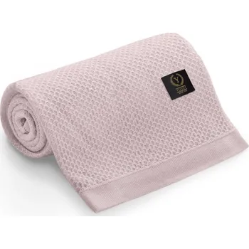 Dětská postýlka YOSOY bambusová deka Clover Powder Pink 100x80 cm