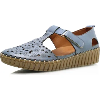 Dámské polobotky DÁMSKÉ POLOBOTKY QUO VADIS 01 360-1 35 MODRÁ Barva: MODRÁ, Velikost: 39