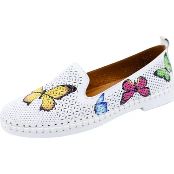 Dámské mokasíny GUERO Dámské letní baleríny/mokasíny GUERO, model P420-100-01 white Velikost: 38