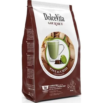 Dolce Vita Italfoods Dolce Vita Pistacchio kapsle do Lavazza A Modo Mio® 16 ks