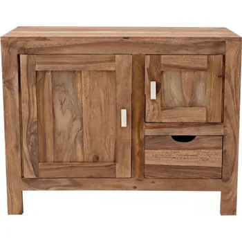 Koupelnový nábytek Indický nábytek - Skříňka pod umyvadlo Amba 90x70x45 z indického masivu palisandr Super natural