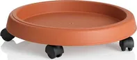 Podmiska Bama Podmiska pod květináč s kolečky 25 cm terakota