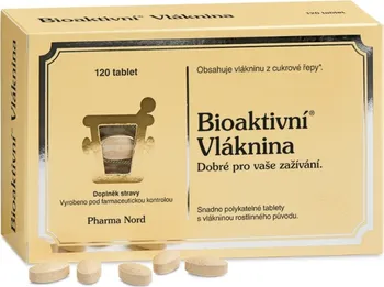 Přírodní produkt Pharma Nord Bioaktivní vláknina 120 tbl.