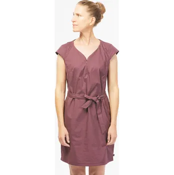 Dámské šaty QUECHUA Dámské turistické šaty Outdoor 42 FIALOVÁ|RŮŽOVÁ